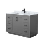 Miranda 48" Free Standing Single Basin Vanity Set with Cabinet and Marble Vanity Top - image 15