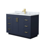Miranda 48" Free Standing Single Basin Vanity Set with Cabinet and Marble Vanity Top - image 17