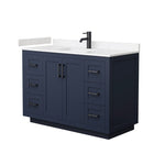 Miranda 48" Free Standing Single Basin Vanity Set with Cabinet and Cultured Marble Vanity Top - image 2