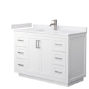 Miranda 48" Free Standing Single Basin Vanity Set with Cabinet and Cultured Marble Vanity Top - image 9