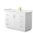 Miranda 48" Free Standing Single Basin Vanity Set with Cabinet and Cultured Marble Vanity Top - image 12