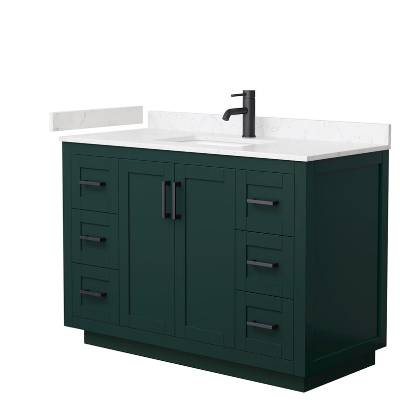 Miranda 48" Free Standing Single Basin Vanity Set with Cabinet and Cultured Marble Vanity Top - image 18