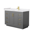 Miranda 48" Free Standing Single Basin Vanity Set with Cabinet and Cultured Marble Vanity Top - image 19