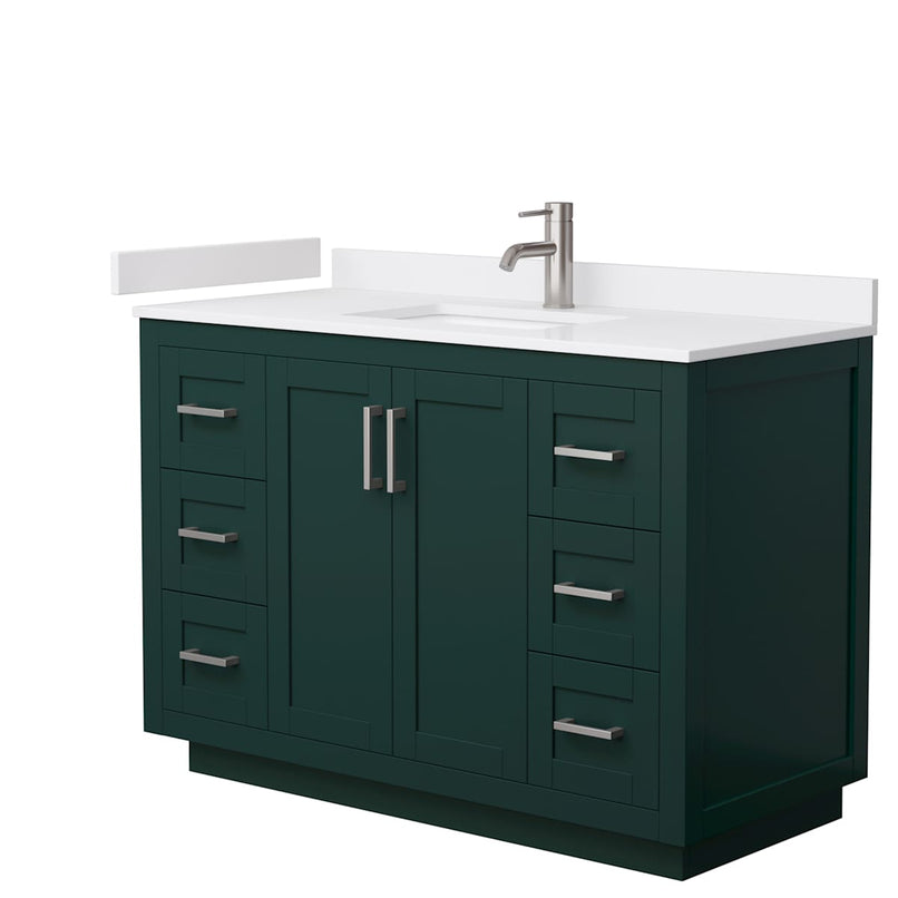 Miranda 48" Free Standing Single Basin Vanity Set with Cabinet and Cultured Marble Vanity Top - image 21