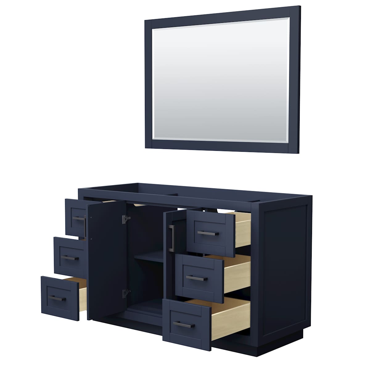 Miranda 54" Single Free Standing Vanity Cabinet - Less Vanity Top - image 2