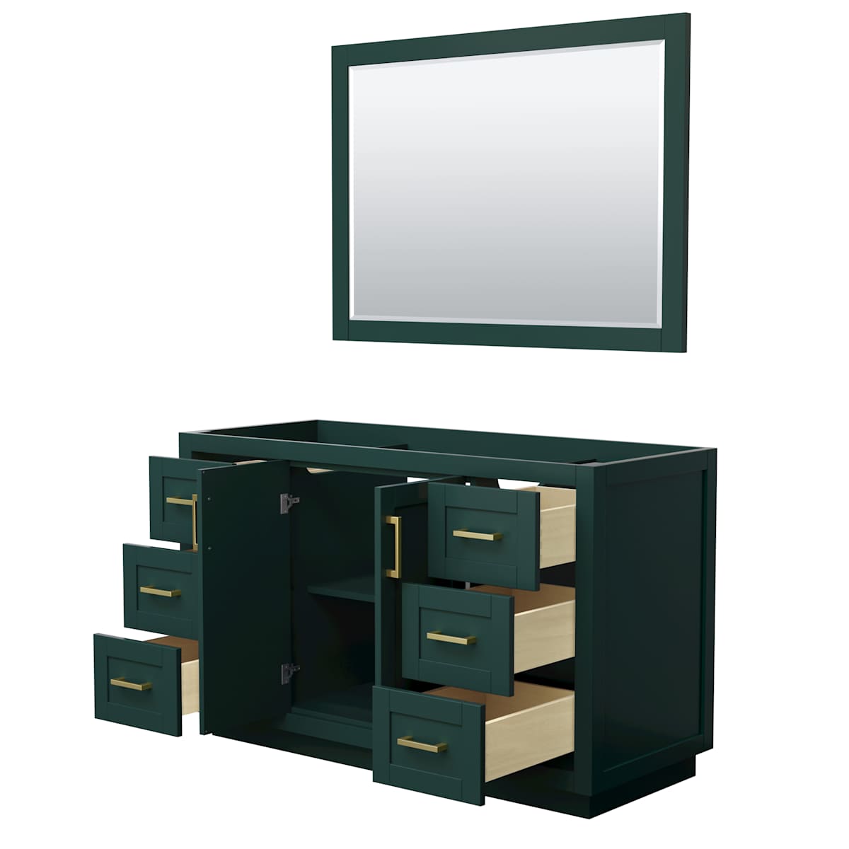 Miranda 54" Single Free Standing Vanity Cabinet - Less Vanity Top - image 15