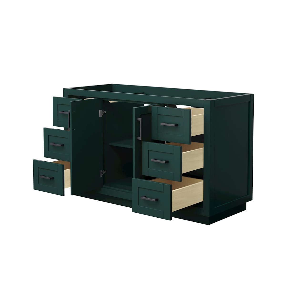 Miranda 54" Single Free Standing Vanity Cabinet Only - Less Vanity Top