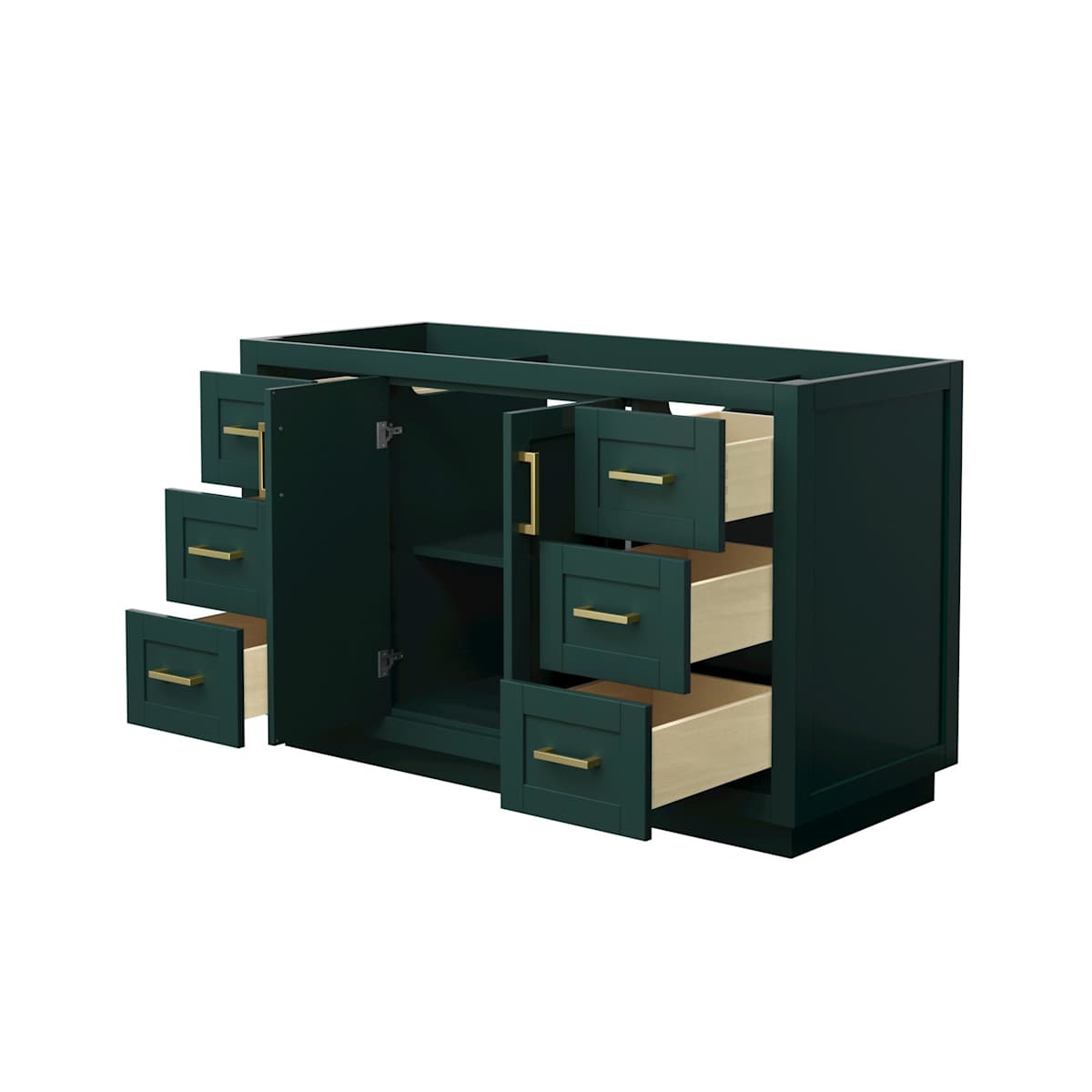 Miranda 54" Single Free Standing Vanity Cabinet Only - Less Vanity Top - image 12