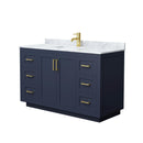 Miranda 54" Free Standing Single Basin Vanity Set with Cabinet and Marble Vanity Top - image 17