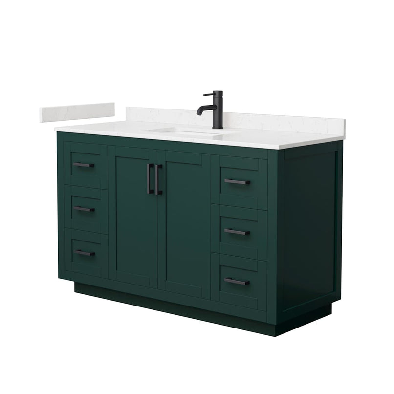 Miranda 54" Free Standing Single Basin Vanity Set with Cabinet and Cultured Marble Vanity Top - image 21