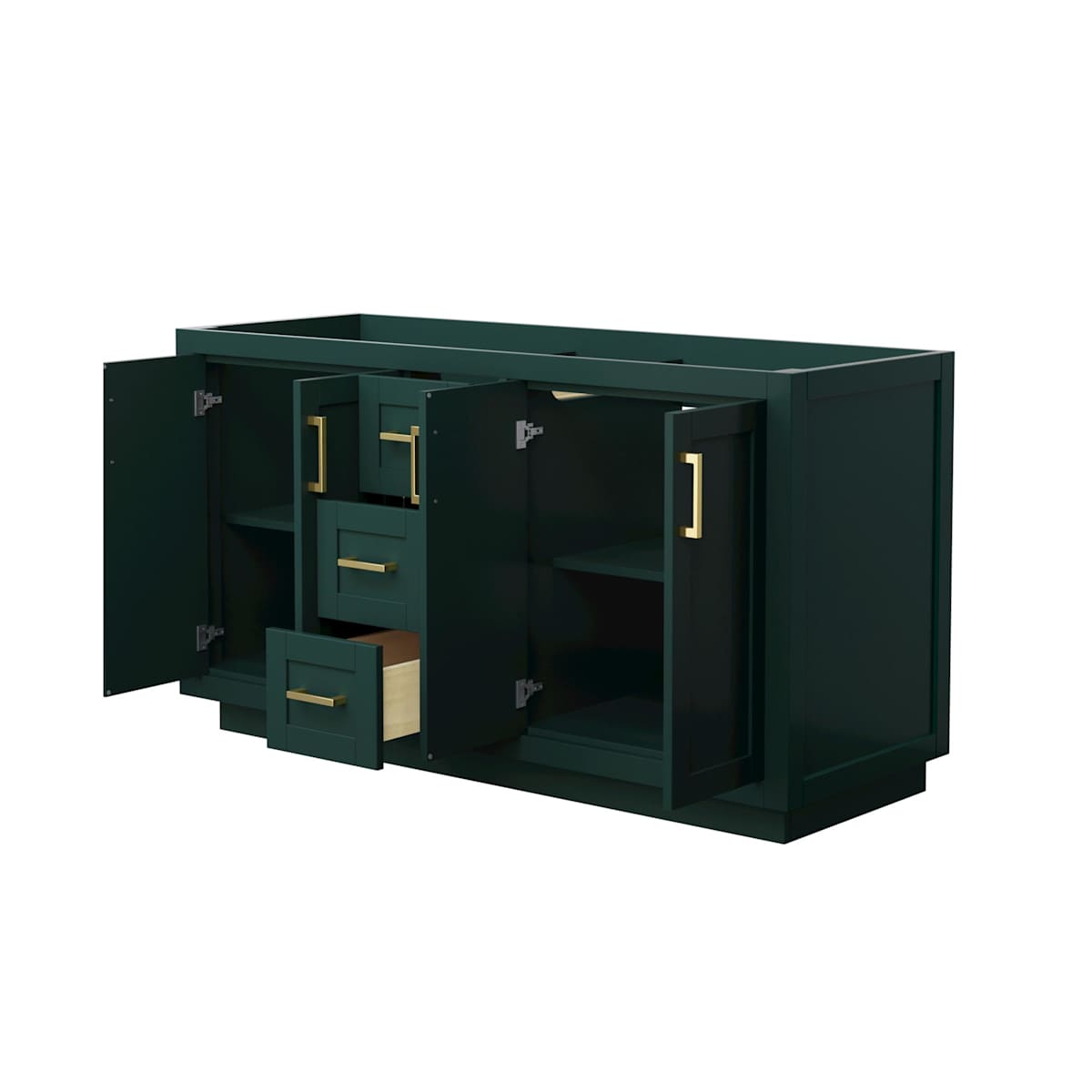 Miranda 60" Double Free Standing Vanity Cabinet Only - Less Vanity Top - image 13
