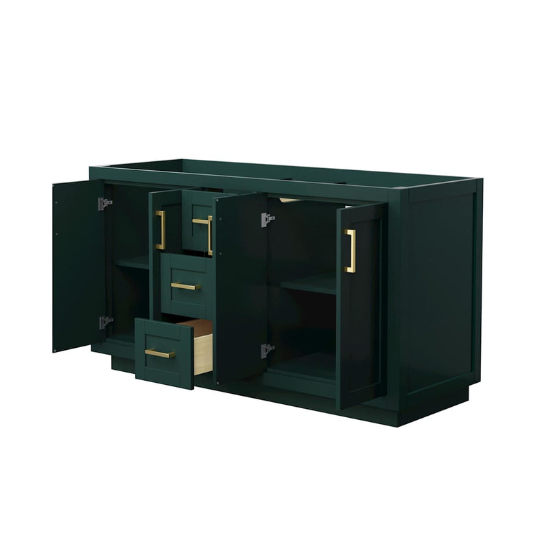 Miranda 60" Double Free Standing Vanity Cabinet Only - Less Vanity Top - image 13