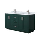 Miranda 60" Free Standing Double Basin Vanity Set with Cabinet and Marble Vanity Top - image 13