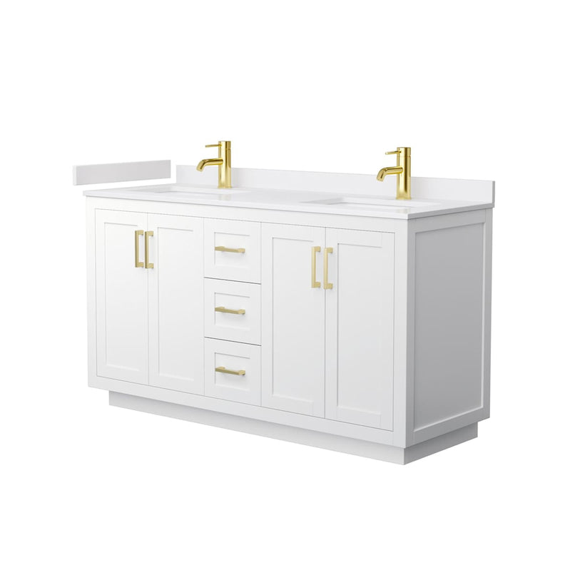 Miranda 60" Free Standing Double Basin Vanity Set with Cabinet and Cultured Marble Vanity Top - image 10