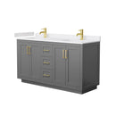 Miranda 60" Free Standing Double Basin Vanity Set with Cabinet and Cultured Marble Vanity Top - image 18