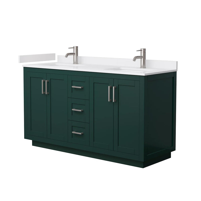 Miranda 60" Free Standing Double Basin Vanity Set with Cabinet and Cultured Marble Vanity Top - image 20