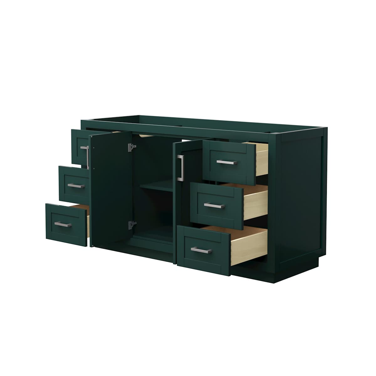 Miranda 60" Single Free Standing Vanity Cabinet Only - Less Vanity Top