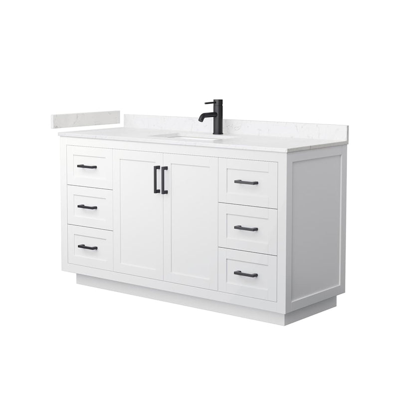 Miranda 60" Free Standing Single Basin Vanity Set with Cabinet and Cultured Marble Vanity Top - image 13