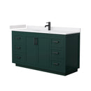 Miranda 60" Free Standing Single Basin Vanity Set with Cabinet and Cultured Marble Vanity Top - image 16