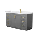Miranda 60" Free Standing Single Basin Vanity Set with Cabinet and Cultured Marble Vanity Top - image 18