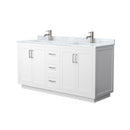 Miranda 66" Free Standing Double Basin Vanity Set with Cabinet and Marble Vanity Top - image 8