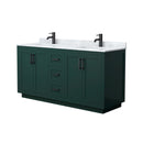 Miranda 66" Free Standing Double Basin Vanity Set with Cabinet and Marble Vanity Top - image 11