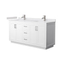 Miranda 66" Free Standing Double Basin Vanity Set with Cabinet and Cultured Marble Vanity Top - image 9