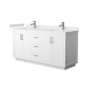 Miranda 66" Free Standing Double Basin Vanity Set with Cabinet and Cultured Marble Vanity Top - image 10