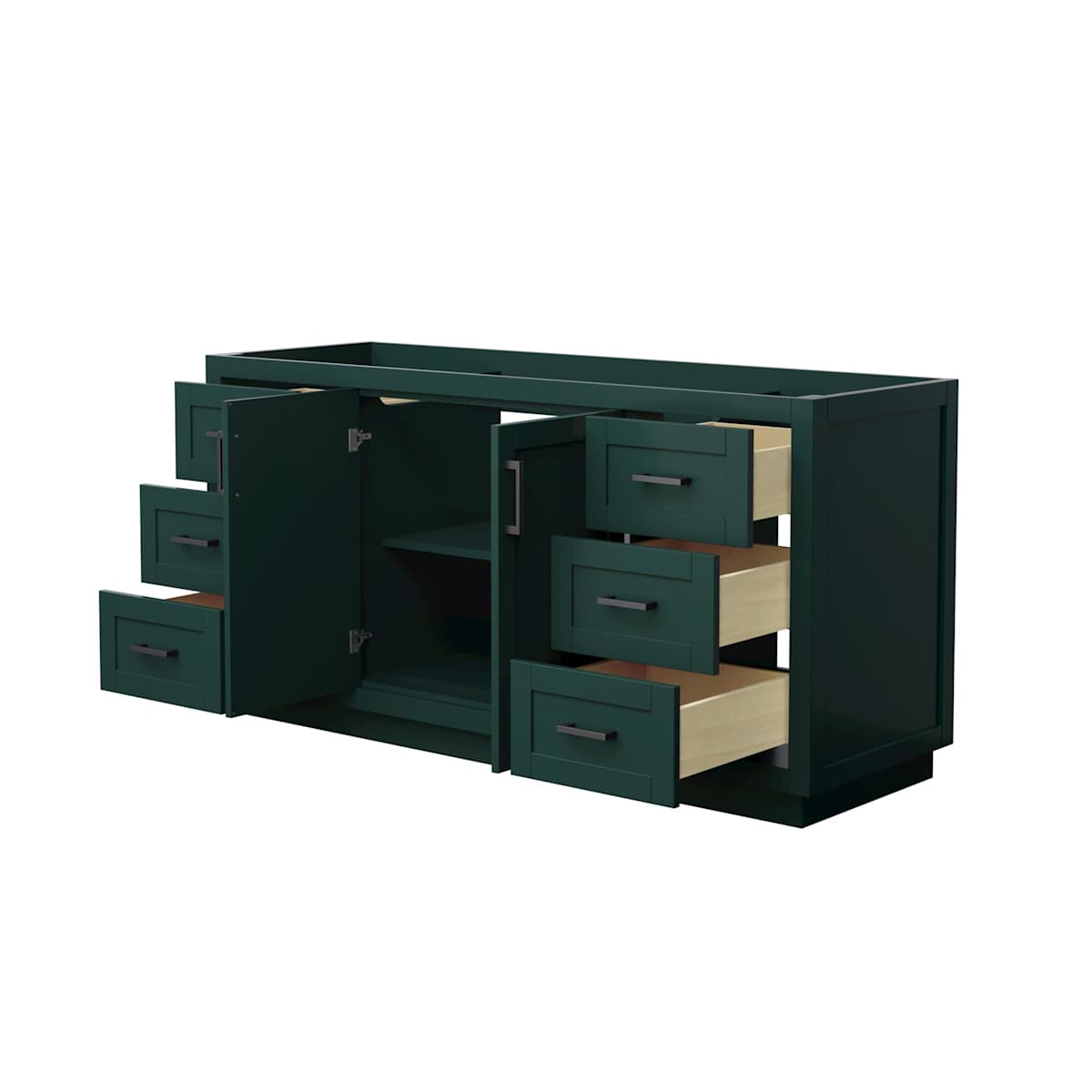 Miranda 66" Single Free Standing Vanity Cabinet Only - Less Vanity Top