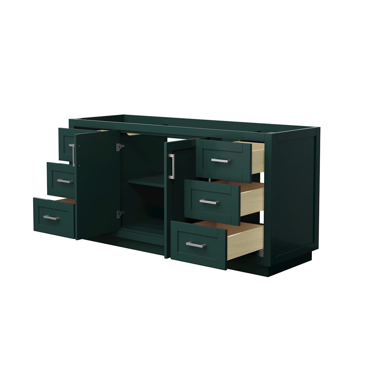 Miranda 66" Single Free Standing Vanity Cabinet Only - Less Vanity Top