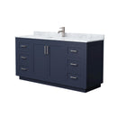 Miranda 66" Free Standing Single Basin Vanity Set with Cabinet and Marble Vanity Top - image 16