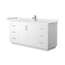 Miranda 66" Free Standing Single Basin Vanity Set with Cabinet and Cultured Marble Vanity Top - image 10