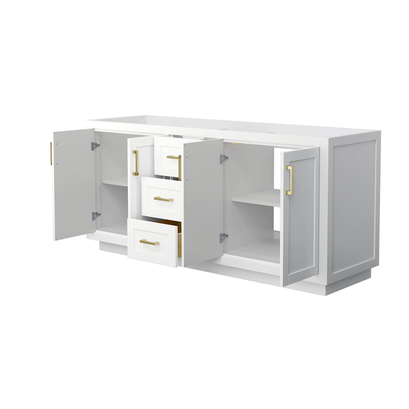 Miranda 71" Double Free Standing Vanity Cabinet Only - Less Vanity Top - image 11