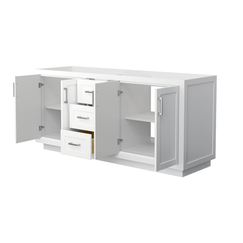 Miranda 71" Double Free Standing Vanity Cabinet Only - Less Vanity Top - image 12