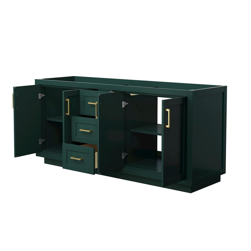 Miranda 71" Double Free Standing Vanity Cabinet Only - Less Vanity Top - image 13