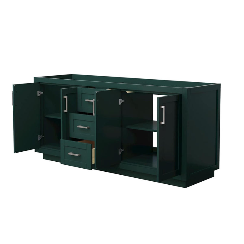 Miranda 71" Double Free Standing Vanity Cabinet Only - Less Vanity Top - image 14