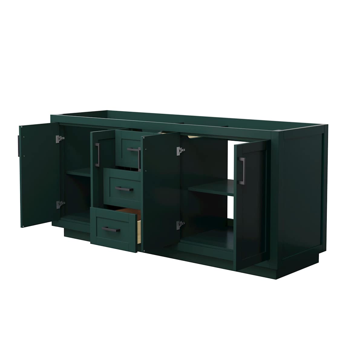 Miranda 71" Double Free Standing Vanity Cabinet Only - Less Vanity Top - image 15