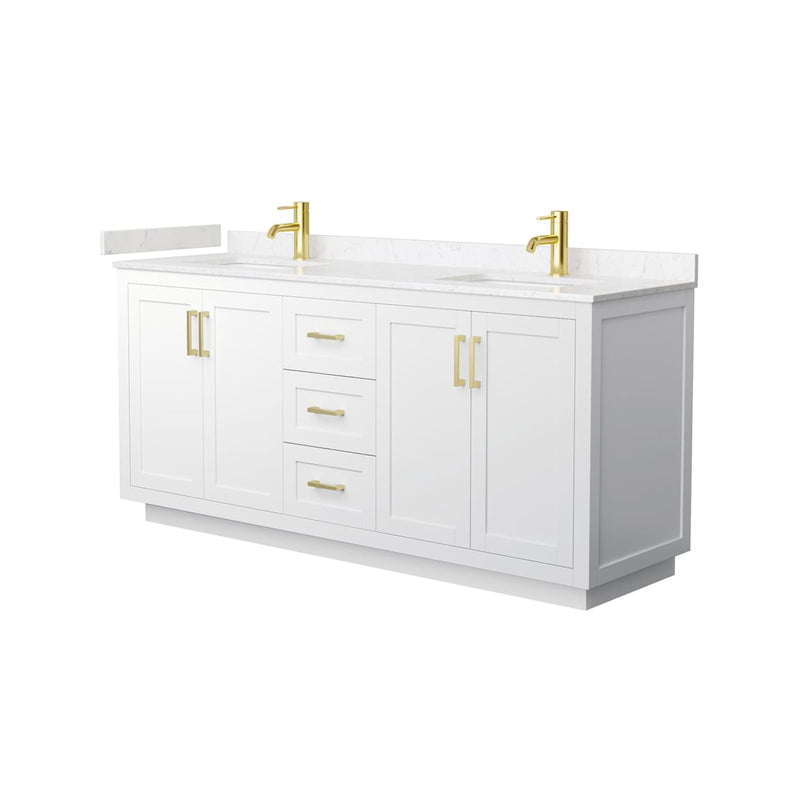 Miranda 72" Free Standing Double Basin Vanity Set with Cabinet and Cultured Marble Vanity Top - image 11