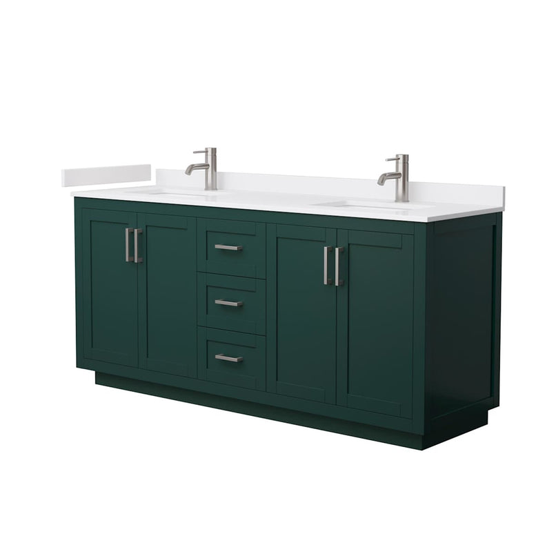 Miranda 72" Free Standing Double Basin Vanity Set with Cabinet and Cultured Marble Vanity Top - image 20