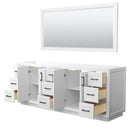 Miranda 84" Double Free Standing Vanity Cabinet - Less Vanity Top - image 16