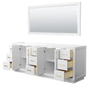 Miranda 84" Double Free Standing Vanity Cabinet - Less Vanity Top - image 18