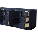 Miranda 84" Double Free Standing Vanity Cabinet Only - Less Vanity Top - image 2