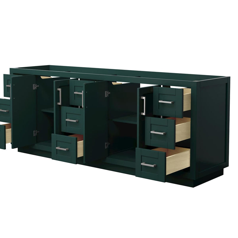 Miranda 84" Double Free Standing Vanity Cabinet Only - Less Vanity Top - image 9