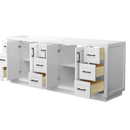 Miranda 84" Double Free Standing Vanity Cabinet Only - Less Vanity Top - image 13