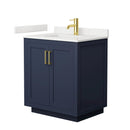 Miranda 30" Free Standing Single Basin Vanity Set with Cabinet and Quartz Vanity Top - image 9