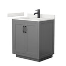 Miranda 30" Free Standing Single Basin Vanity Set with Cabinet and Quartz Vanity Top - image 12
