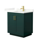 Miranda 30" Free Standing Single Basin Vanity Set with Cabinet and Quartz Vanity Top - image 13