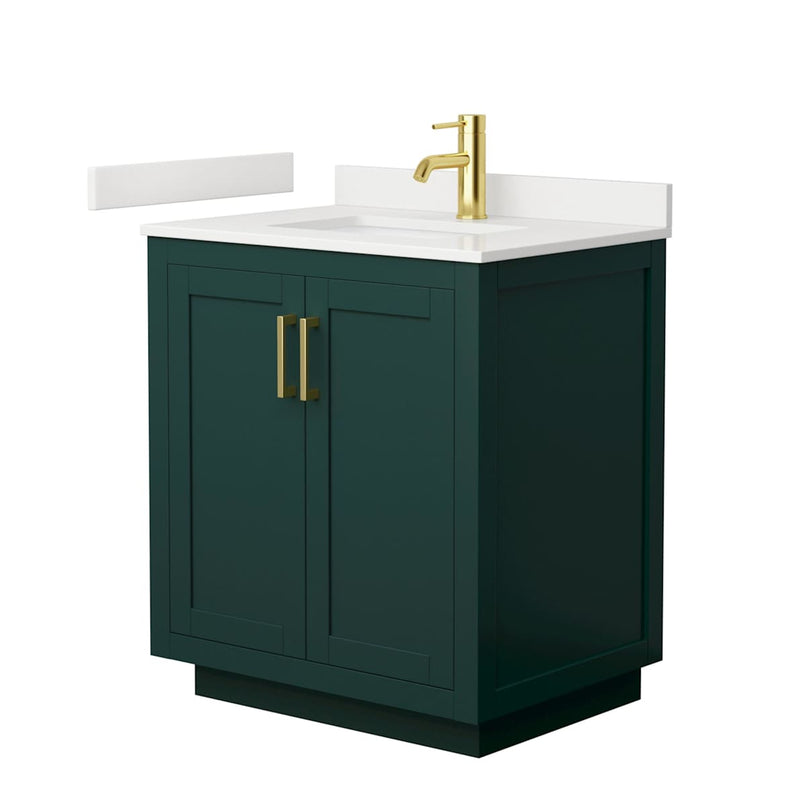 Miranda 30" Free Standing Single Basin Vanity Set with Cabinet and Quartz Vanity Top - image 14