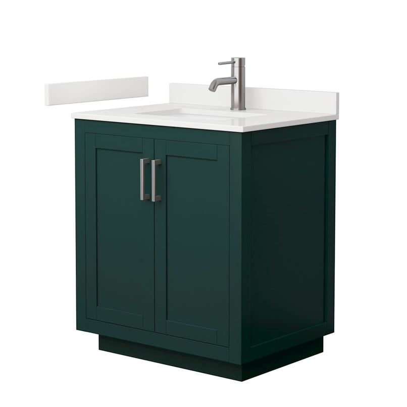 Miranda 30" Free Standing Single Basin Vanity Set with Cabinet and Quartz Vanity Top - image 15