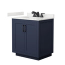 Miranda 30" Free Standing Single Basin Vanity Set with Cabinet and Quartz Vanity Top - image 8